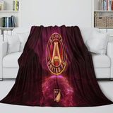 Atlanta United FC Blanket Flannel Fleece Throw Room Decoration