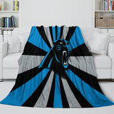 Carolina Panthers Blanket Flannel Fleece Throw Room Decoration