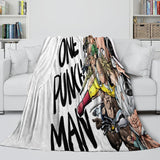 One-Punch Man Blanket Flannel Fleece Throw Room Decoration