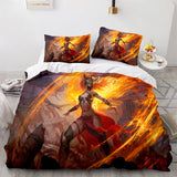 Dragon Attack Cosplay Bedding Set Quilt Cover Without Filler