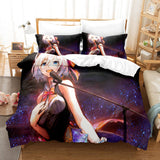 Anime Kizuna AI Cosplay Bedding Set Quilt Covers Without Filler