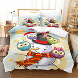Cartoon Owl Bedding Sets Quilt Cover Without Filler