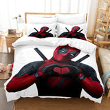 Deadpool Cosplay Bedding Set Quilt Cover Without Filler