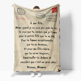 Envelope Flannel Blanket Soft Throw Blanket