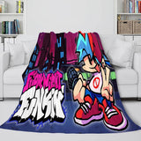 Friday Night Funkin Flannel Fleece Blanket