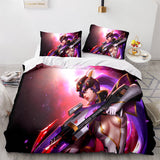 Game Overwatch Cosplay Bedding Set Quilt Covers Without Filler