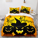 Horror Halloween Decor Bedding Sets Quilt Covers Room Decoration