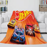 Hot Wheels Blanket Flannel Fleece Blanket