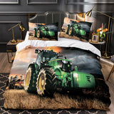 Farming Tractor Bedding Set Duvet Cover Without Filler