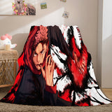Jujutsu Kaisen Flannel Caroset Throw Cosplay Blanket