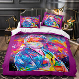 Pop Mask Print Bedding Set Quilt Duvet Covers