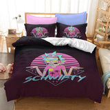 Rick And Morty Bedding Set Quilt Cover Without Filler