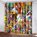 The Legend of Zelda Curtains Pattern Blackout Window Drapes