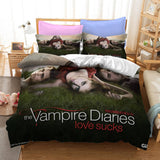 The Vampire Diaries Bedding Set Quilt Covers Without Filler