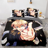 Tokyo Revengers Bedding Set Quilt Cover Without Filler