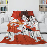 101 Dalmatians Blanket Flannel Throw Room Decoration