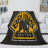 Boston Bruins Blanket Flannel Throw Kids Room Decoration