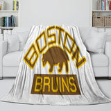 Boston Bruins Blanket Flannel Throw Kids Room Decoration