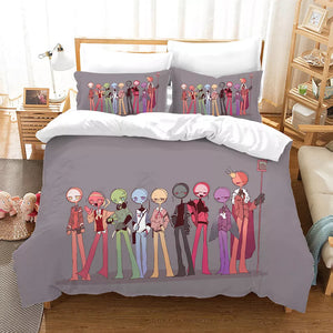 Alan Becker Bedding Set Quilt Cover Without Filler