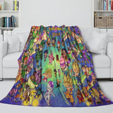 Anime Dragon Ball Blanket Flannel Fleece Throw Room Decoration