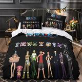 Anime One Piece Bedding Set Kids Duvet Cover Without Filler