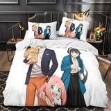 Anime Spy X Family Bedding Set Kids Duvet Cover Without Filler