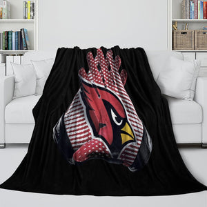 Arizona Cardinals Blanket Flannel Fleece Throw Room Decoration