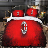 Associazione Calcio Milan Duvet Cover Bedding Set Without Filler