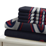 Atlanta Braves Bedding Set Quilt Cover Without Filler