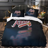 Atlanta Braves Bedding Set Quilt Cover Without Filler