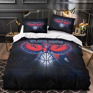 Atlanta Hawks Bedding Set Duvet Cover Without Filler