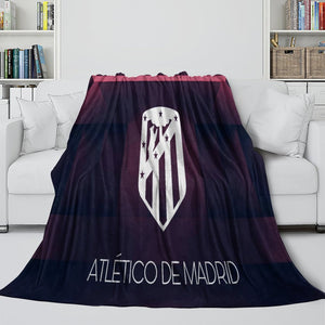 Atlético Madrid Blanket Flannel Fleece Kids Room Decoration