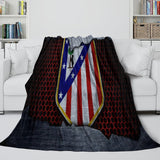 Atlético Madrid Blanket Flannel Fleece Kids Room Decoration