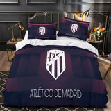 Atlético Madrid Duvet Cover Kids Bedding Set Without Filler