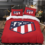 Atlético Madrid Duvet Cover Kids Bedding Set Without Filler