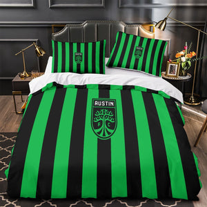 Austin FC Bedding Set Duvet Cover Without Filler