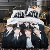 BTS Bangtan Boys Duvet Cover Kids Bedding Set Without Filler