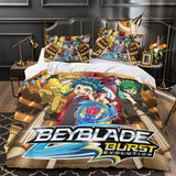 BeyBlade Burst Duvet Cover Kids Bedding Set Without Filler