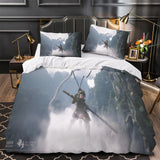 Black Myth Wukong Bedding Set Pattern Quilt Cover Without Filler