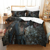Black Myth Wukong Bedding Set Pattern Quilt Cover Without Filler