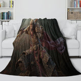 Black Myth Wukong Blanket Flannel Fleece Throw Room Decoration