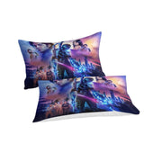 Blue Beetle Bedding Set Quilt Duvet Cover Without Filler