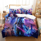 Blue Beetle Bedding Set Quilt Duvet Cover Without Filler