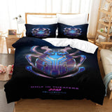 Blue Beetle Bedding Set Quilt Duvet Cover Without Filler