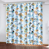 Bluey Curtains Blackout Window KidsDrapes