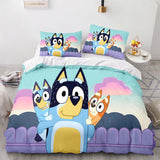 Bluey Bedding Set Quilt Cover Without Filler