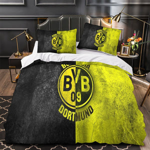 Borussia Dortmund Duvet Cover Kids Bedding Set Without Filler