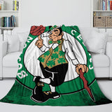 Boston Celtics Blanket Flannel Throw Room Decoration