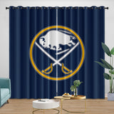 Buffalo Sabres Curtains Blackout Window Drapes Room Decoration