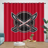 Buffalo Sabres Curtains Blackout Window Drapes Room Decoration